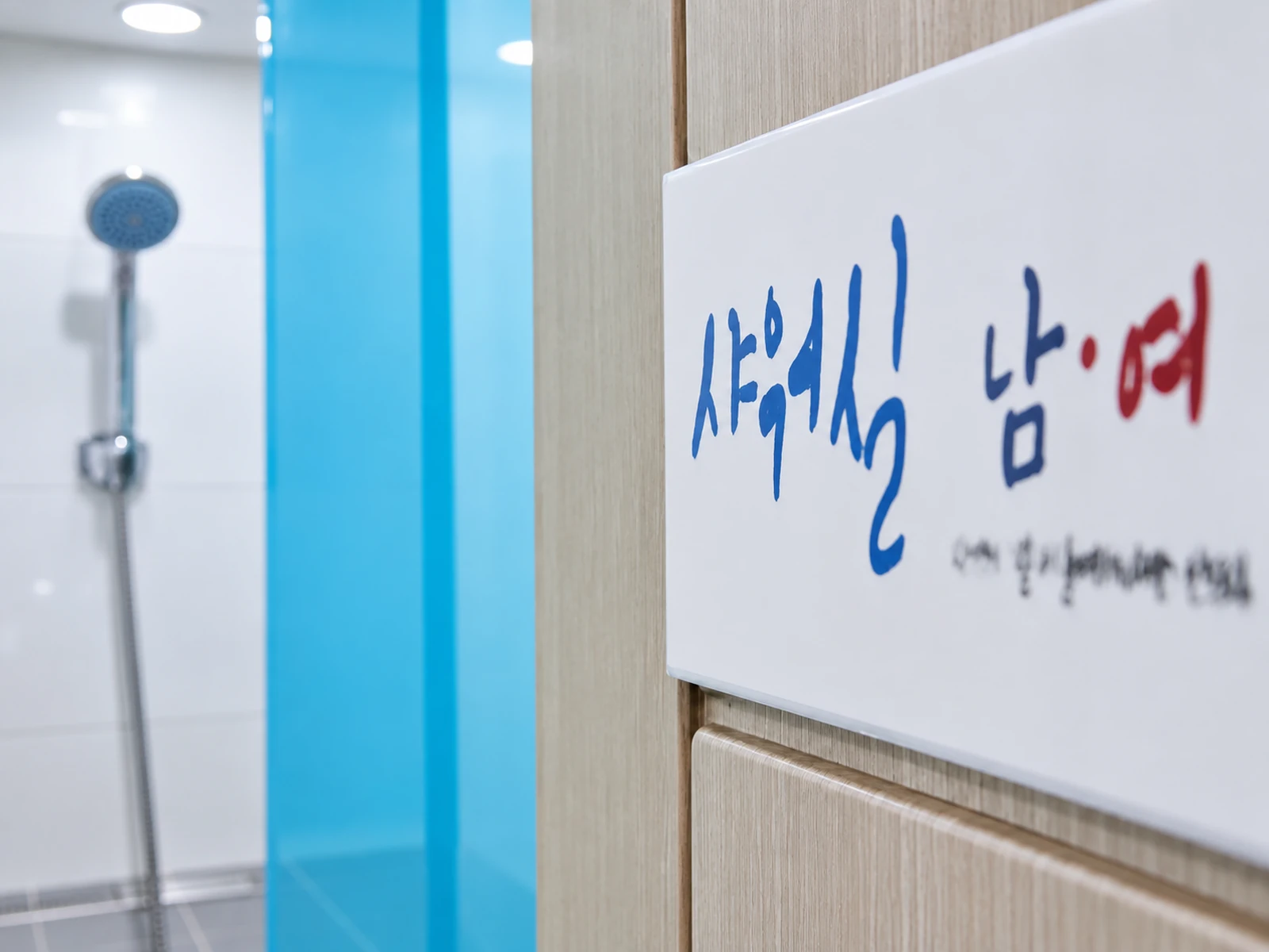 샤워·탈의 공간 안내